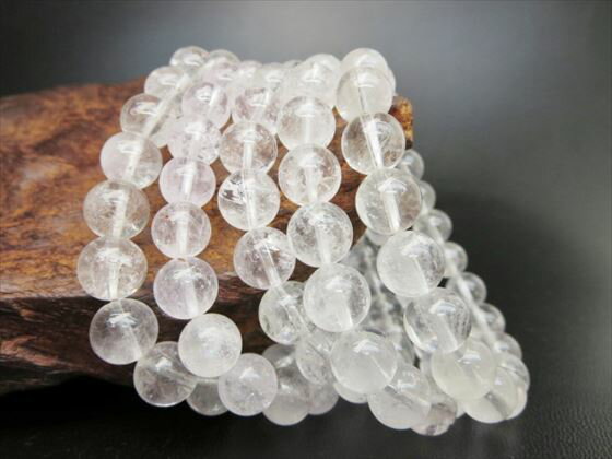 【均一ブレスレット】ヒマラヤ水晶品質AAAΦ9-9.8mm