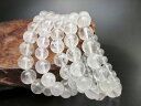 【均一ブレスレット】ヒマラヤ水晶品質AAAΦ9-9.8mm