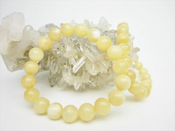 【均一ブレスレット】アラゴナイトΦ10.2±0.2mm