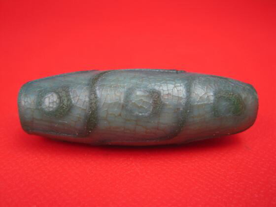 【チベット高級天珠】九眼天珠(ツヤなし)