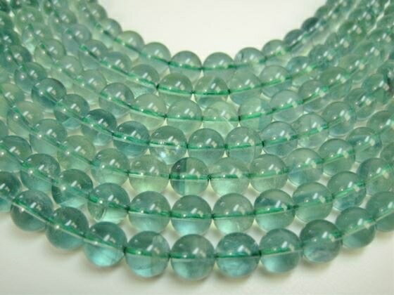 ※訳あり・在庫処分※【連売り商品】グリーンフローライトΦ8.3±0.3mm