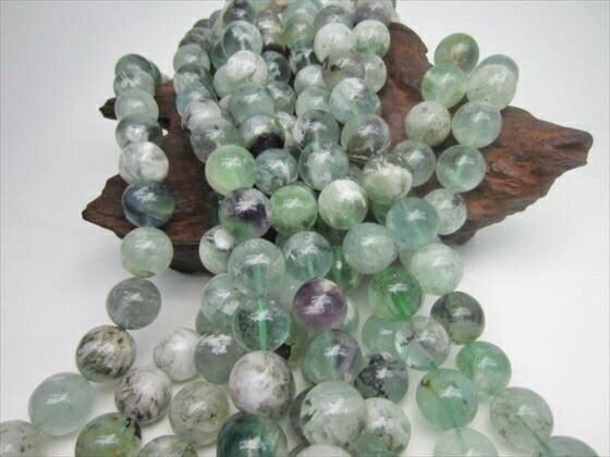 【連売り商品】エンジェルフェザーフローライト品質AAAΦ15-15.7mm