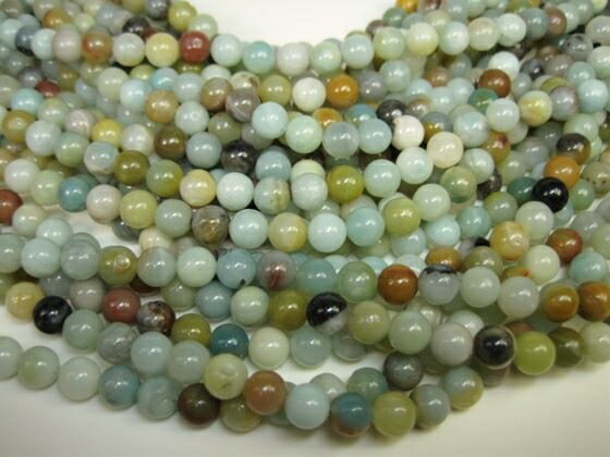 【連売り商品】アマゾナイト中国産Φ8.5±0.2mm