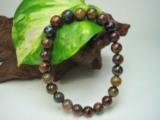 【ブレスレット】ピータサイト品質AAAΦ8.5±0.2mm【鑑定済み】【一点物】