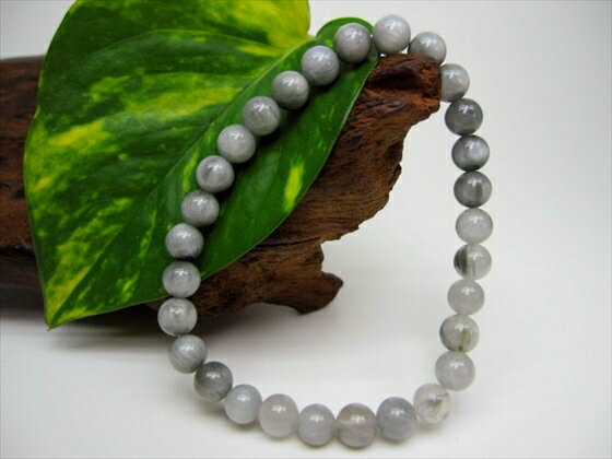 【均一ブレスレット】ホークスアイ・淡色Φ6±0.4mm