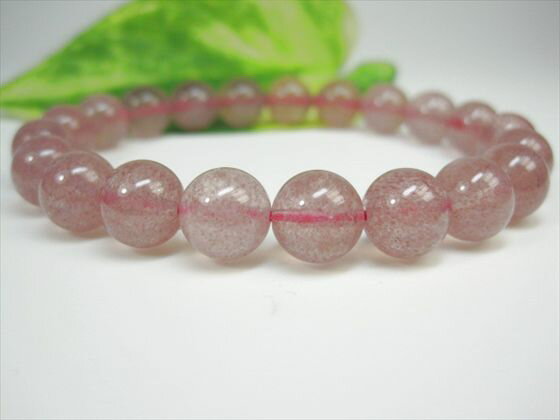 【ブレスレット】アフリカンストロベリークォーツ(グレナデンクォーツ)品質AAAΦ9.2±0.2mm【一点物】