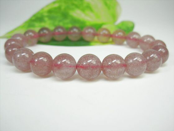 【ブレスレット】アフリカンストロベリークォーツ(グレナデンクォーツ)品質AAAΦ9.2±0.2mm【一点物】