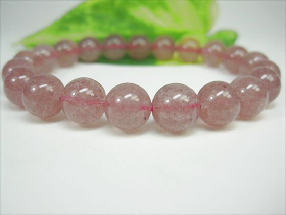 【ブレスレット】アフリカンストロベリークォーツ(グレナデンクォーツ)品質AAAΦ9.2±0.2mm【一点物】