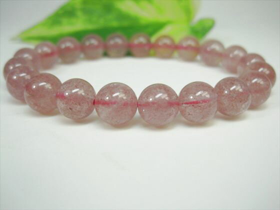 【ブレスレット】アフリカンストロベリークォーツ(グレナデンクォーツ)品質AAAΦ9.2±0.2mm【一点物】
