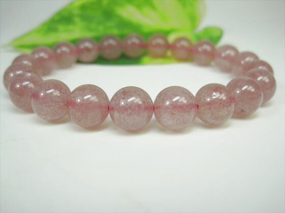 【ブレスレット】アフリカンストロベリークォーツ(グレナデンクォーツ)品質AAAΦ9.2±0.2mm【一点物】