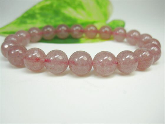 【ブレスレット】アフリカンストロベリークォーツ(グレナデンクォーツ)品質AAAΦ9.2±0.2mm【一点物】