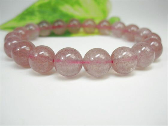 【ブレスレット】アフリカンストロベリークォーツ(グレナデンクォーツ)品質AAAΦ9.8±0.2mm【一点物】