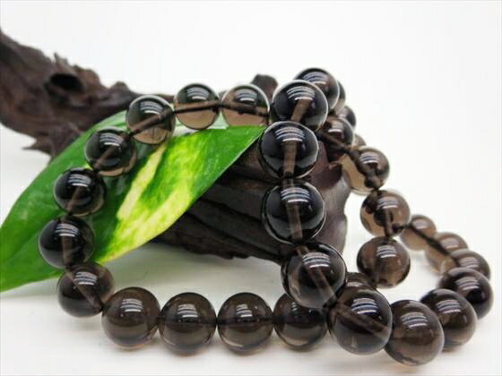 【均一ブレスレット】アイスオブシディアン(氷黒曜石)品質AAAΦ12.5±0.3mm