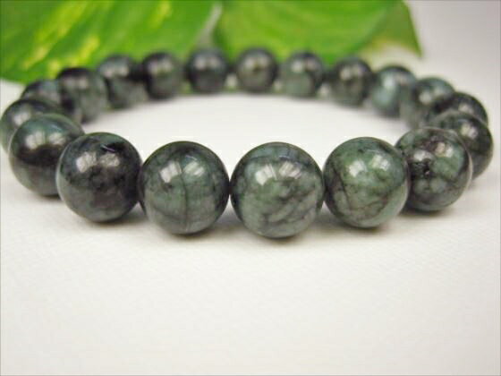 【ブレスレット】エメラルドΦ10.3±0.2mm【一点物】