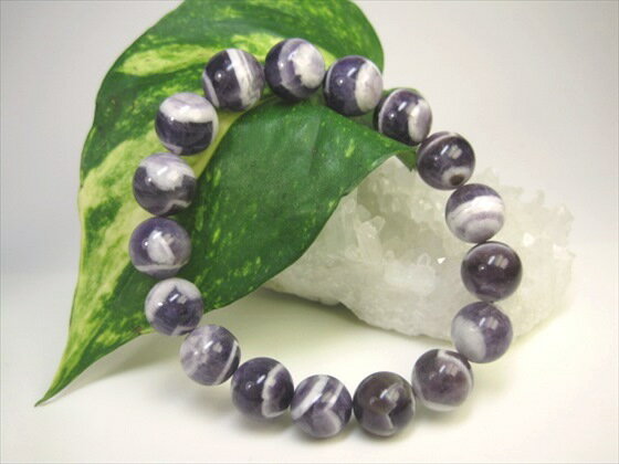 【ブレスレット】ファントムアメジストΦ12.±0.5mm【一点物】