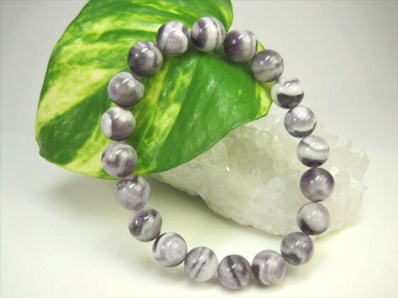 【ブレスレット】ファントムアメジストΦ10±0.2mm【一点物】