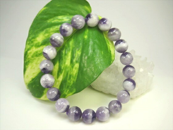 【ブレスレット】ファントムアメジストΦ10±0.2mm【一点物】