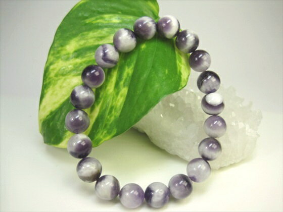 【ブレスレット】ファントムアメジストΦ10±0.2mm【一点物】