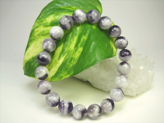 【ブレスレット】ファントムアメジストΦ10±0.2mm【一点物】