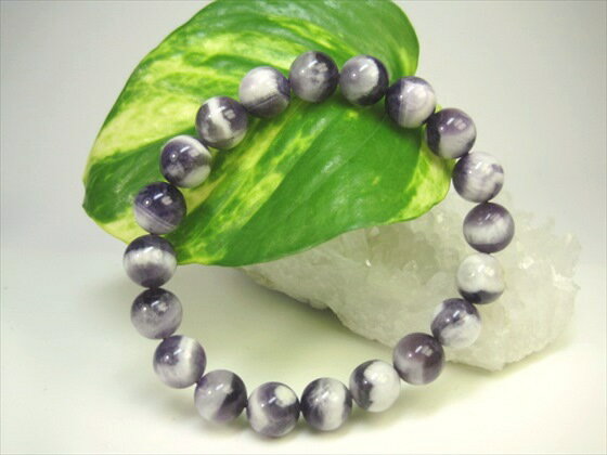 【ブレスレット】ファントムアメジストΦ10±0.2mm【一点物】