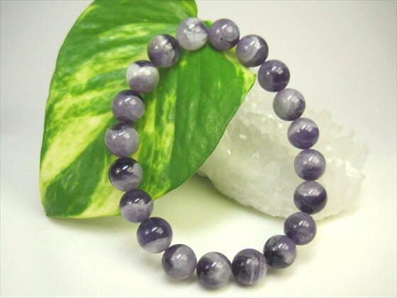 【ブレスレット】ファントムアメジストΦ10±0.2mm【一点物】