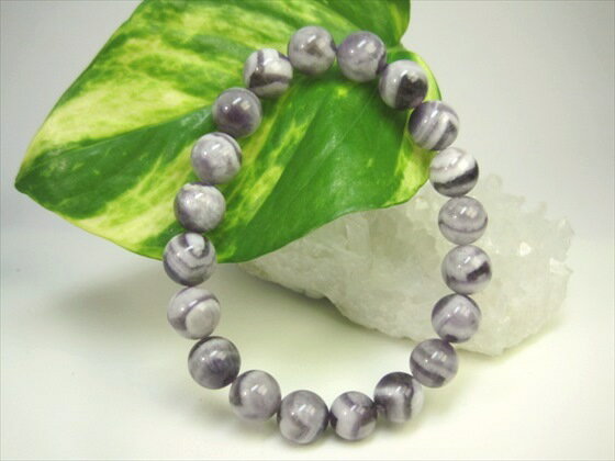 【ブレスレット】ファントムアメジストΦ10±0.2mm【一点物】