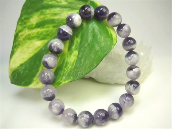 【ブレスレット】ファントムアメジストΦ10±0.2mm【一点物】