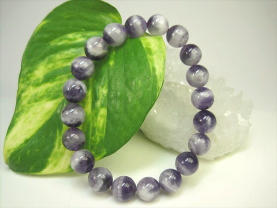 【ブレスレット】ファントムアメジストΦ10±0.2mm【一点物】