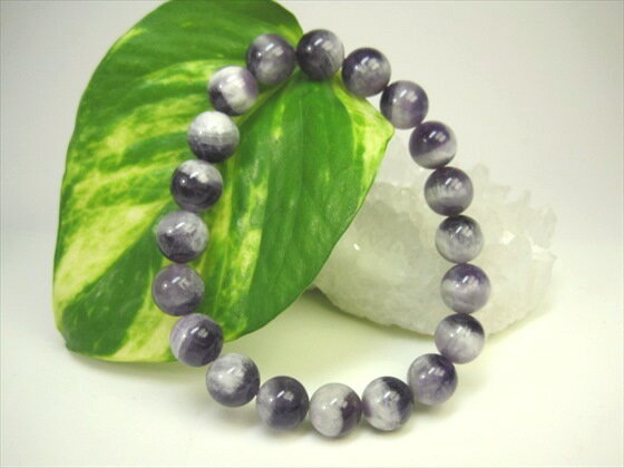 【ブレスレット】ファントムアメジストΦ10±0.2mm【一点物】