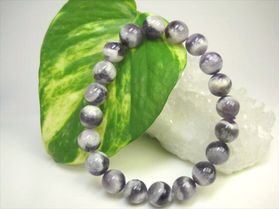 【ブレスレット】ファントムアメジストΦ10±0.2mm【一点物】