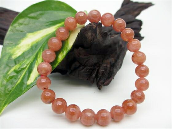 【ブレスレット】インカローズ品質AAAΦ8.2±0.2mm【一点物】