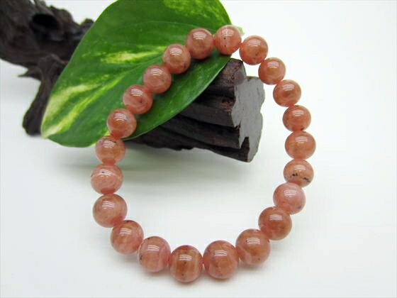 【ブレスレット】インカローズ品質AAAΦ8.7±0.2mm【一点物】