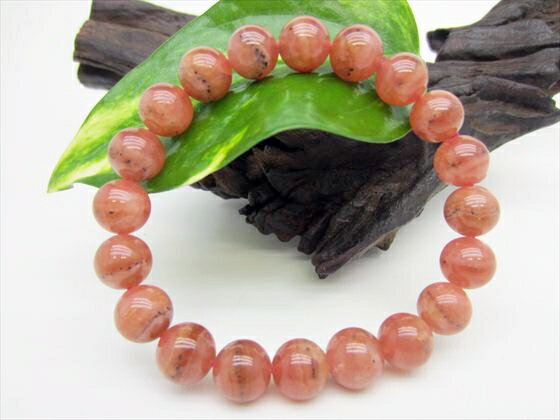 【ブレスレット】インカローズ品質AAAΦ9.7±0.2mm【一点物】