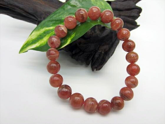 【ブレスレット】インカローズ品質AAAΦ9.2±0.2mm【一点物】