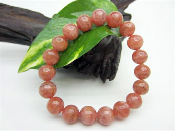 【ブレスレット】インカローズ品質AAAΦ10±0.2mm【一点物】