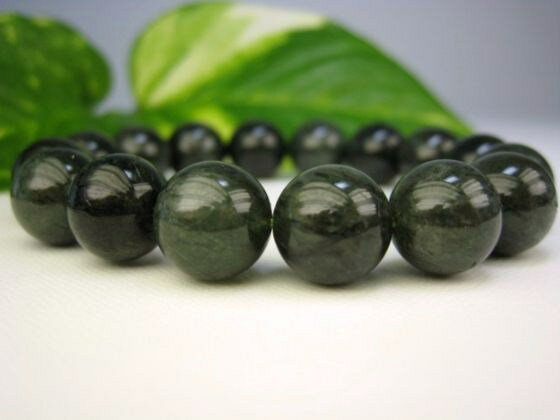 【ブレスレット】グリーンルチルクォーツ品質AAAΦ13±0.3mm【一点物】