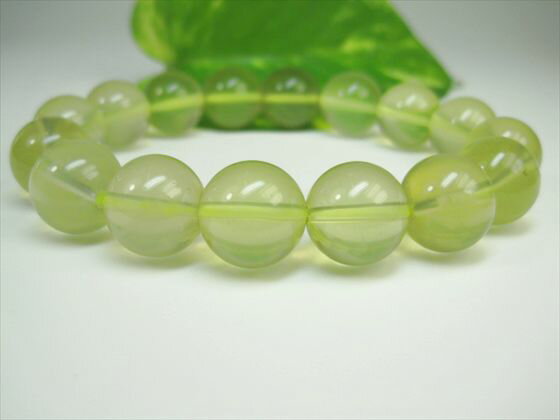 【ブレスレット】レモンクォーツ品質AAAΦ13.2±0.2mm【一点物】