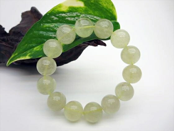 【ブレスレット】リビアングラス品質AAAΦ15±0.2mm【鑑定済み】【一点物】