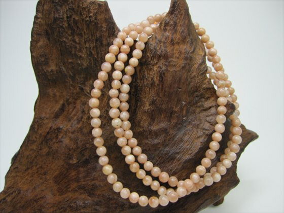 【ロングブレスレット】サンムーンストーン品質AAΦ4-5mm