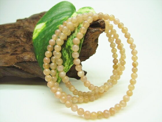 【ロングブレスレット】サンムーンストーン品質AAAΦ4.2-5.2mm