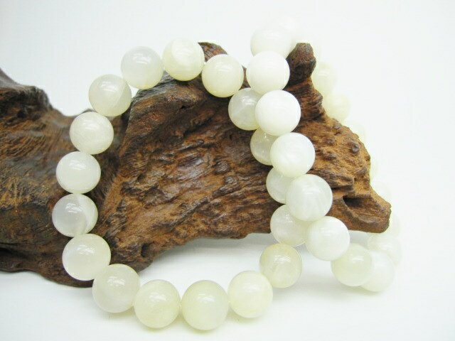 【均一ブレスレット】ムーンストーン品質AAAΦ12±0.2mm