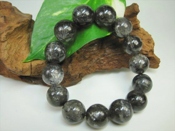 【ブレスレット】ヒマラヤ水晶 品質AAAΦ17±0.2mm【一点物】