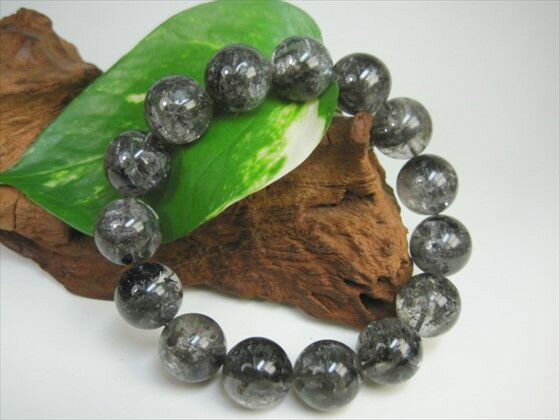 【ブレスレット】ヒマラヤ水晶 品質AAAΦ17.2±0.2mm【一点物】