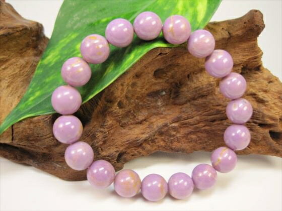 【ブレスレット】パープライト品質AAAΦ10±0.2mm【一点物】