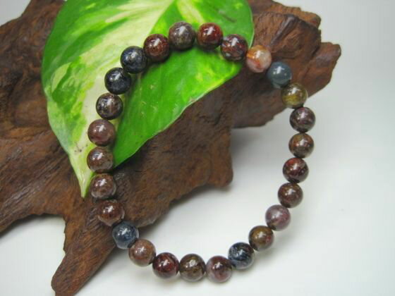 【均一ブレスレット】ピータサイト品質AAAΦ7.5-8mm