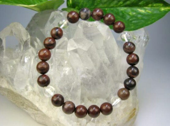 ※訳あり※【均一ブレスレット】ジャスパー+水晶
