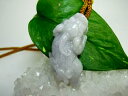 【ネックレス】翡翠(ジェダイト)貔貅(ヒキュウ)37g【右向き・鑑定済み】(3)