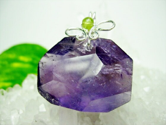 【ペンダントトップ】アメジスト22g【一点物】