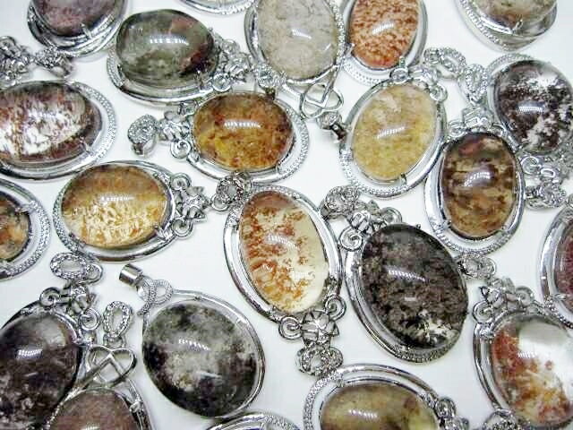 【ペンダントトップ】ガーデンクォーツ9-12g