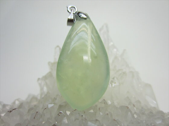 ※キズあり※【ペンダントトップ】プレナイト9g【一点物】